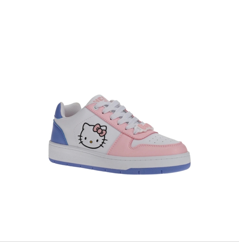 Hello Kitty & Friends By Sanrio Women's Black Casual Court Sneakers